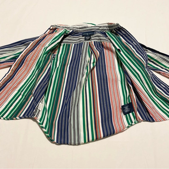 Ralph Lauren Kids Button Up Long Sleeve Shirt Size 4 - Picture 9 of 16